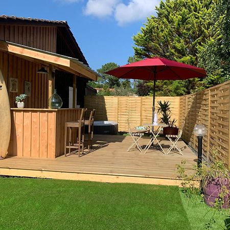 Le Chalet Du Bonheur Gujan-Mestras Ngoại thất bức ảnh