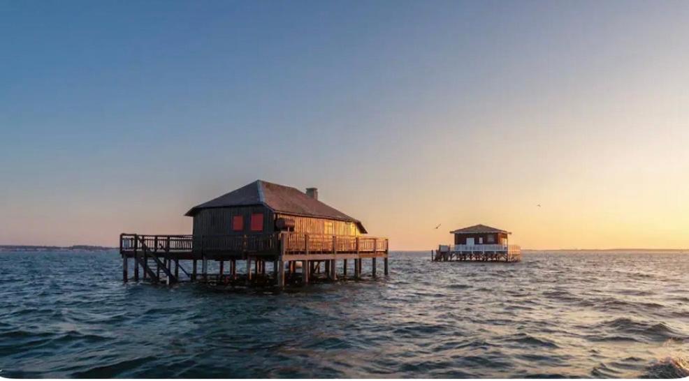 Le Chalet Du Bonheur Gujan-Mestras Ngoại thất bức ảnh